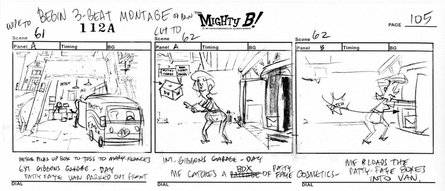 Mighty-B_Storyboard062 by Sherm Cohen, CC BY-NC-SA 2.0
